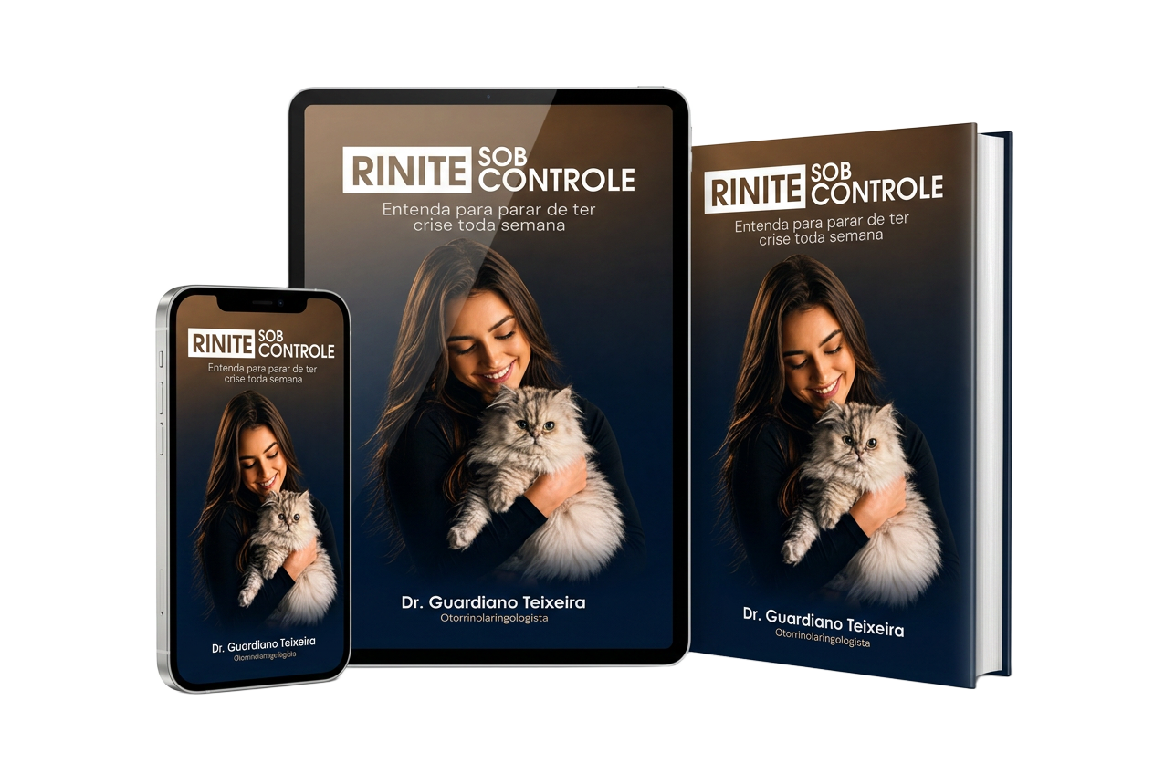 Ebook Rinite Sob Controle em tablet e celular